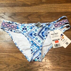 HEAT gypsy queen strappy side bikini bottom.